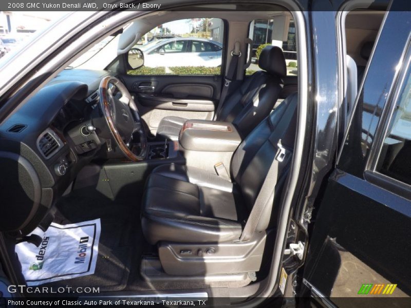 Onyx Black / Ebony 2008 GMC Yukon Denali AWD