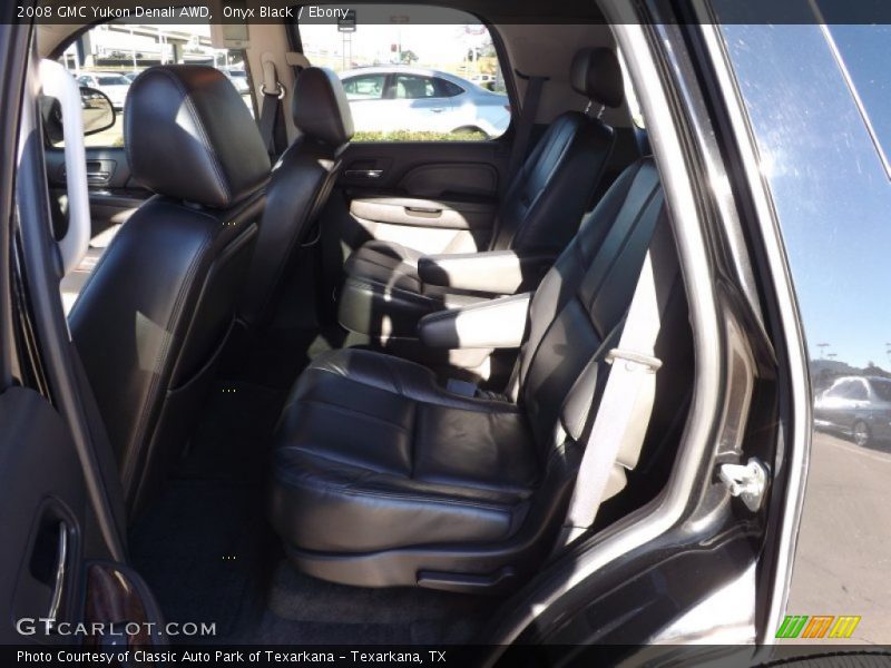 Onyx Black / Ebony 2008 GMC Yukon Denali AWD