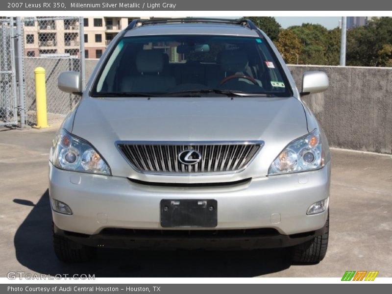 Millennium Silver Metallic / Light Gray 2007 Lexus RX 350