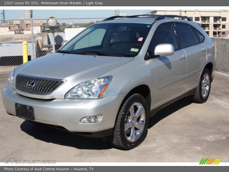 Millennium Silver Metallic / Light Gray 2007 Lexus RX 350