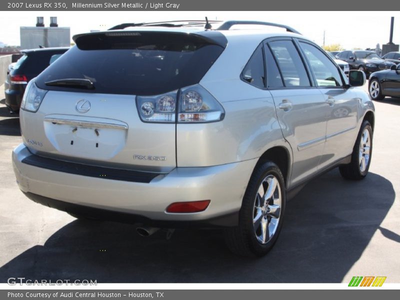 Millennium Silver Metallic / Light Gray 2007 Lexus RX 350
