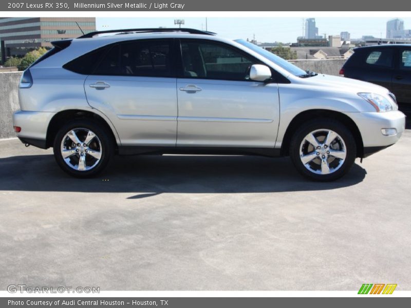 Millennium Silver Metallic / Light Gray 2007 Lexus RX 350