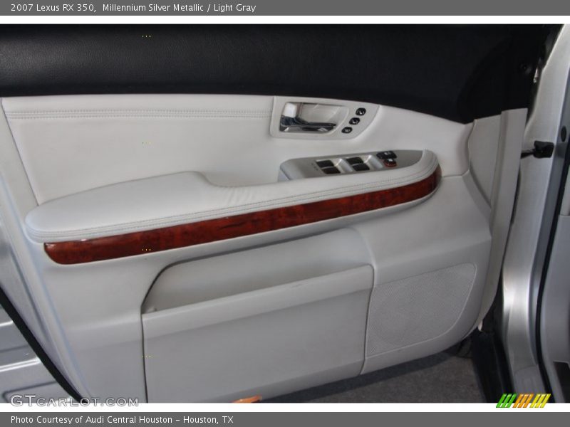 Millennium Silver Metallic / Light Gray 2007 Lexus RX 350