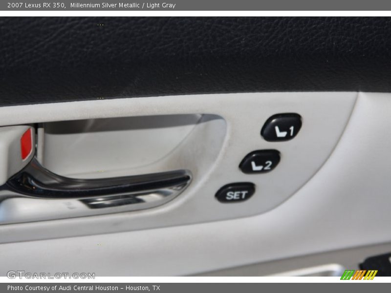 Millennium Silver Metallic / Light Gray 2007 Lexus RX 350