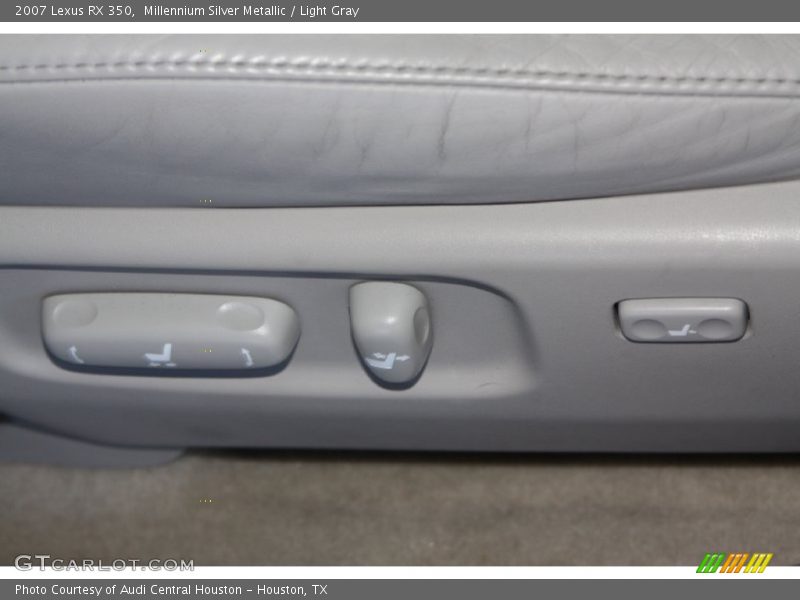 Millennium Silver Metallic / Light Gray 2007 Lexus RX 350