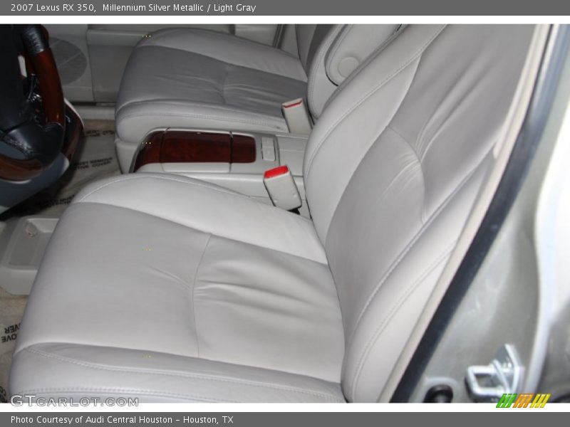 Millennium Silver Metallic / Light Gray 2007 Lexus RX 350