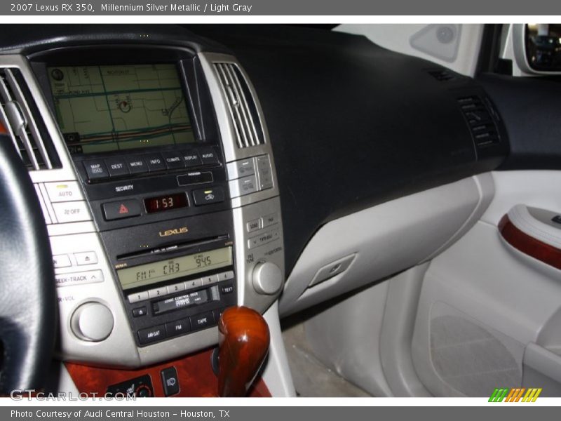 Millennium Silver Metallic / Light Gray 2007 Lexus RX 350