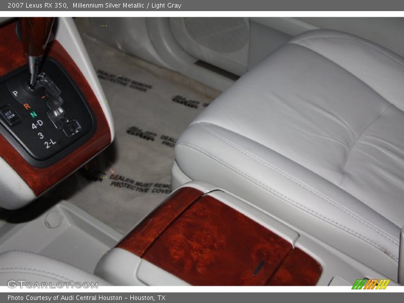Millennium Silver Metallic / Light Gray 2007 Lexus RX 350