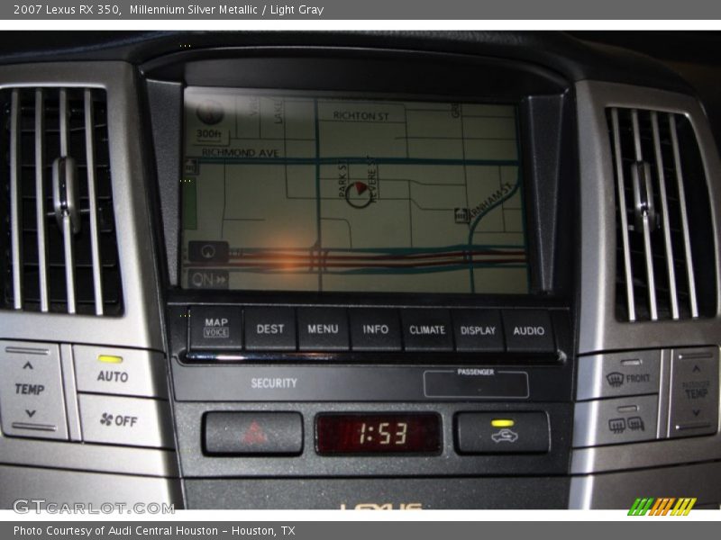 Millennium Silver Metallic / Light Gray 2007 Lexus RX 350