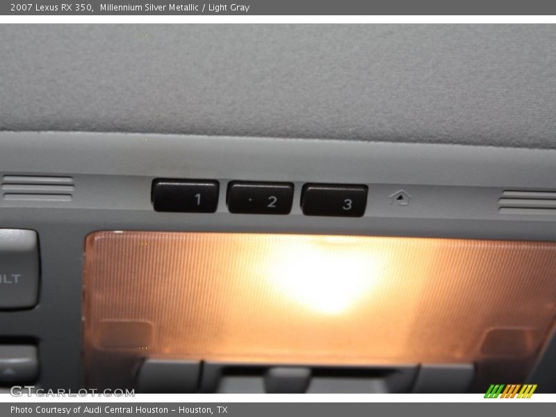 Millennium Silver Metallic / Light Gray 2007 Lexus RX 350