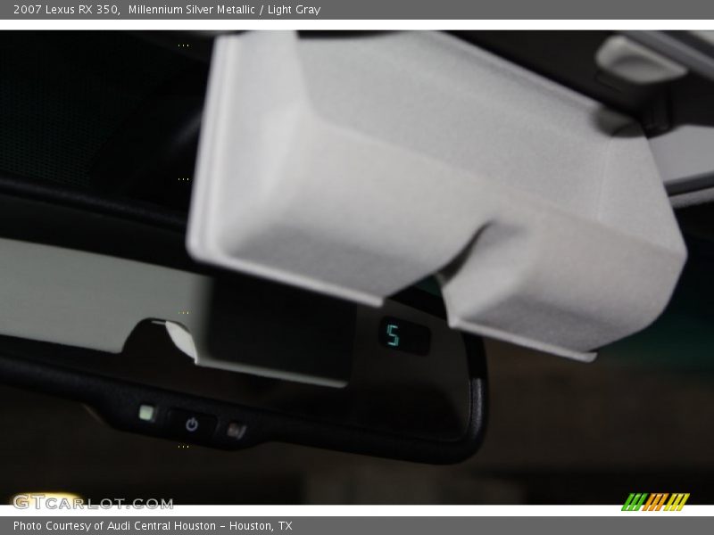 Millennium Silver Metallic / Light Gray 2007 Lexus RX 350
