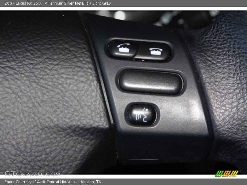 Millennium Silver Metallic / Light Gray 2007 Lexus RX 350