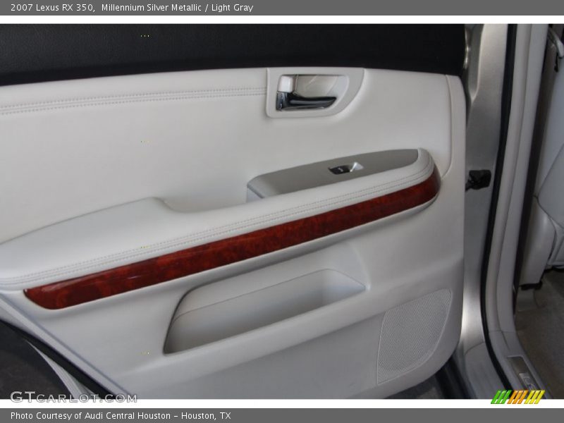 Millennium Silver Metallic / Light Gray 2007 Lexus RX 350