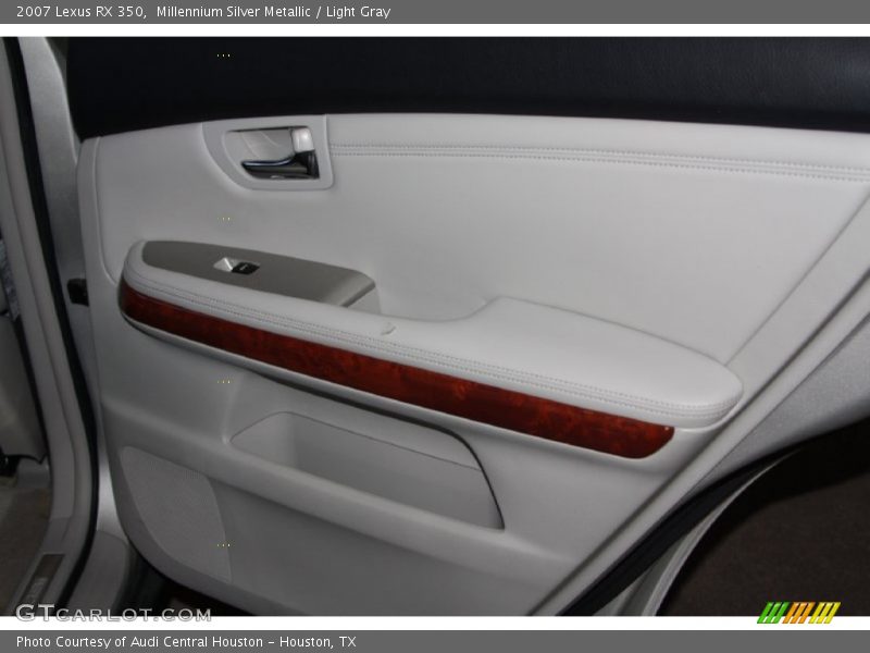 Millennium Silver Metallic / Light Gray 2007 Lexus RX 350