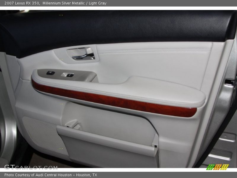 Millennium Silver Metallic / Light Gray 2007 Lexus RX 350
