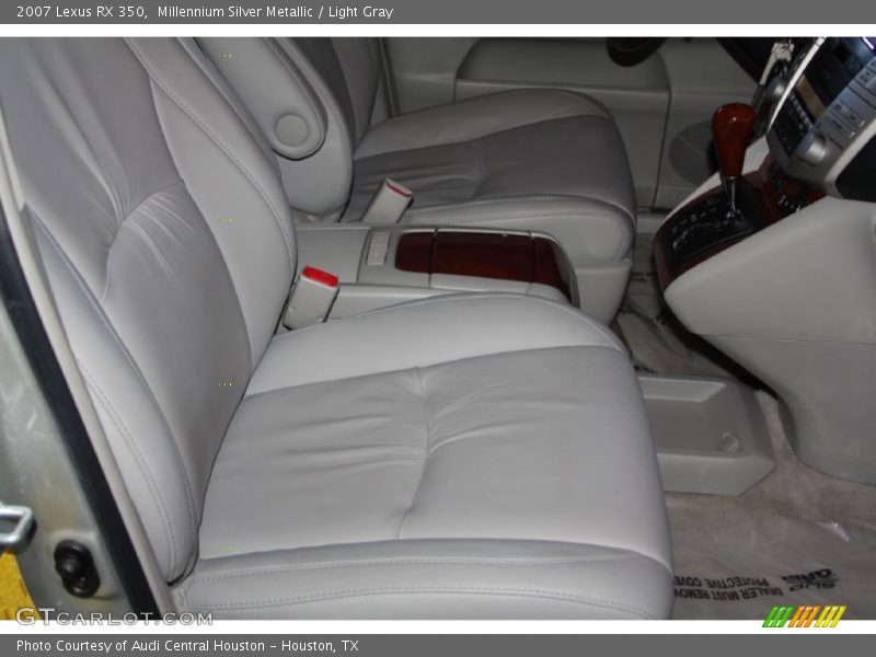 Millennium Silver Metallic / Light Gray 2007 Lexus RX 350