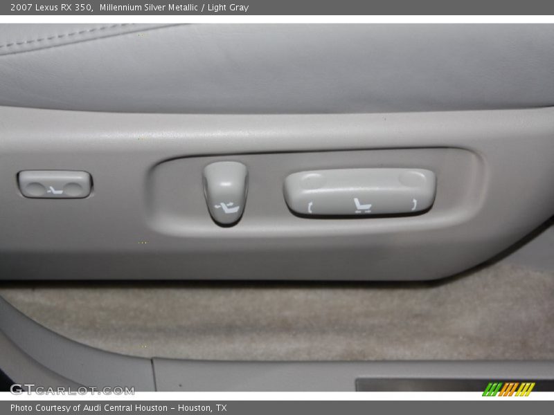 Millennium Silver Metallic / Light Gray 2007 Lexus RX 350