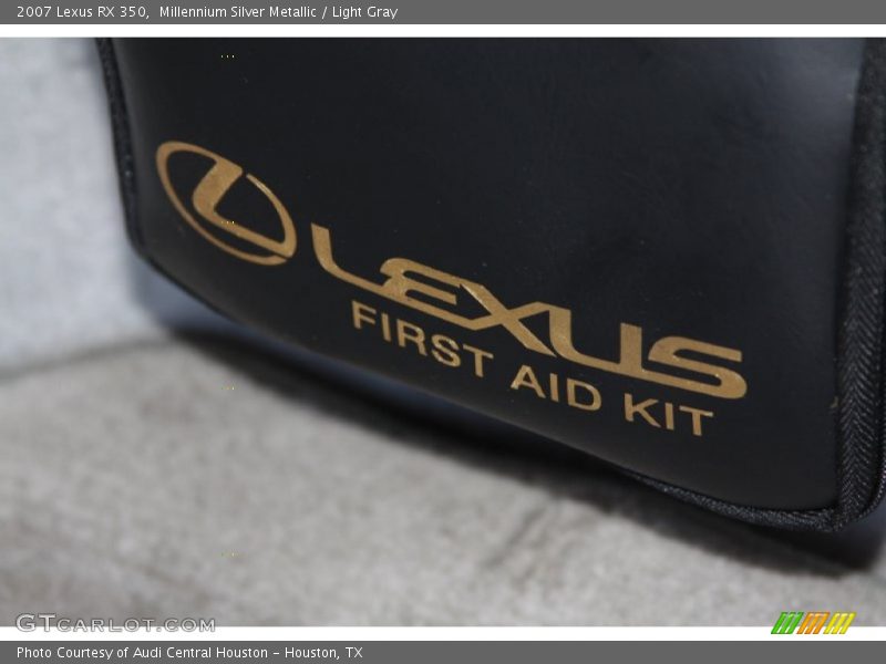 Millennium Silver Metallic / Light Gray 2007 Lexus RX 350
