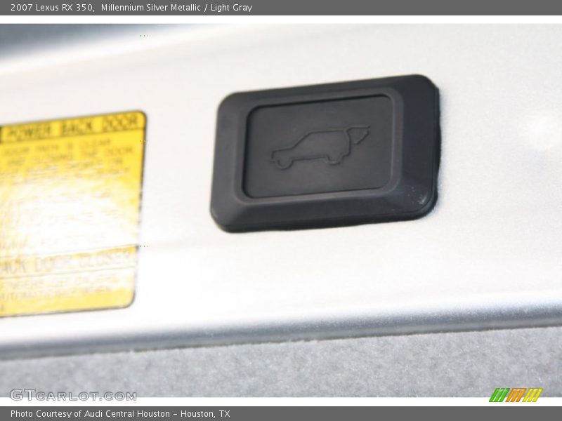 Millennium Silver Metallic / Light Gray 2007 Lexus RX 350