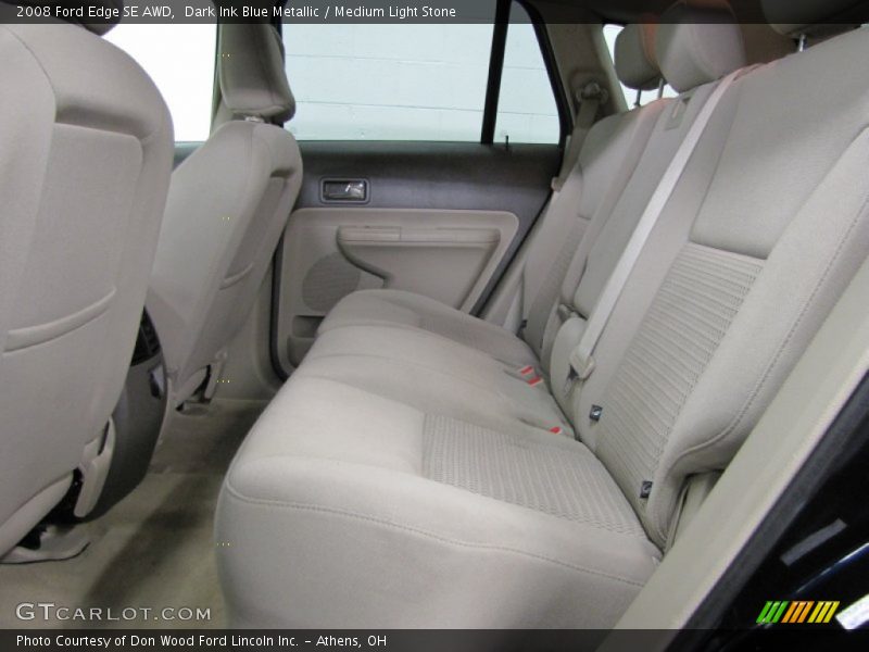 Dark Ink Blue Metallic / Medium Light Stone 2008 Ford Edge SE AWD