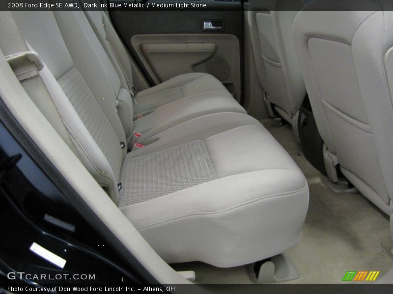 Dark Ink Blue Metallic / Medium Light Stone 2008 Ford Edge SE AWD