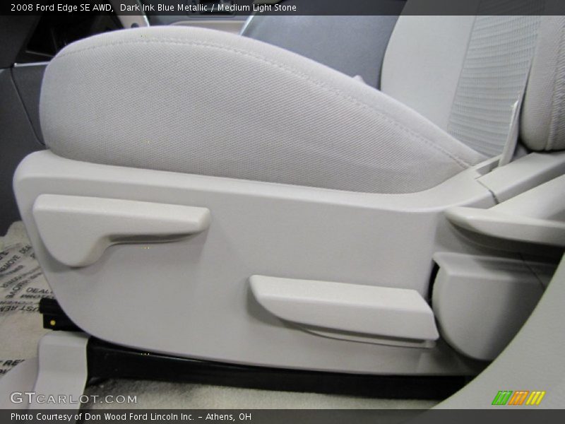 Dark Ink Blue Metallic / Medium Light Stone 2008 Ford Edge SE AWD