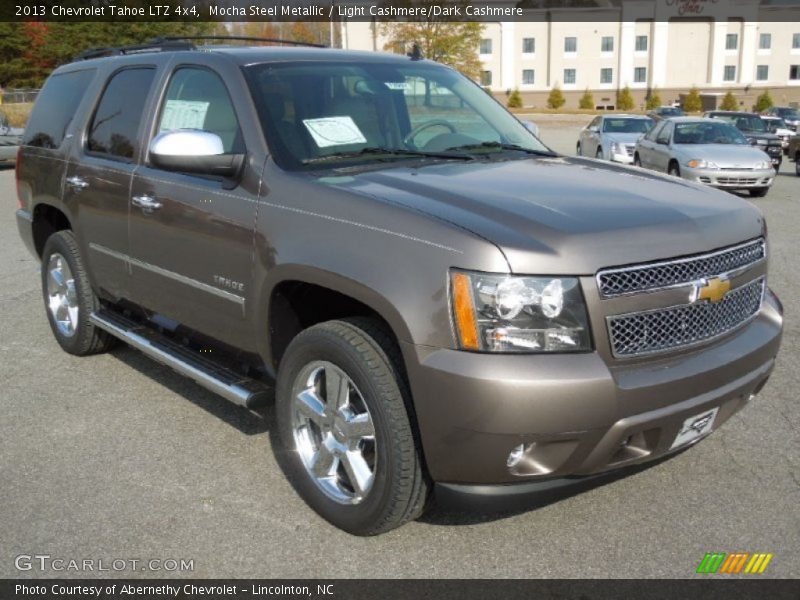 Mocha Steel Metallic / Light Cashmere/Dark Cashmere 2013 Chevrolet Tahoe LTZ 4x4