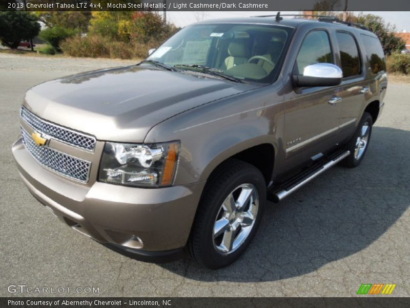 Mocha Steel Metallic / Light Cashmere/Dark Cashmere 2013 Chevrolet Tahoe LTZ 4x4