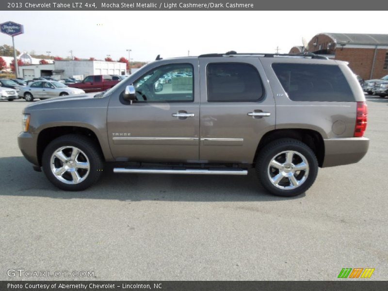 Mocha Steel Metallic / Light Cashmere/Dark Cashmere 2013 Chevrolet Tahoe LTZ 4x4