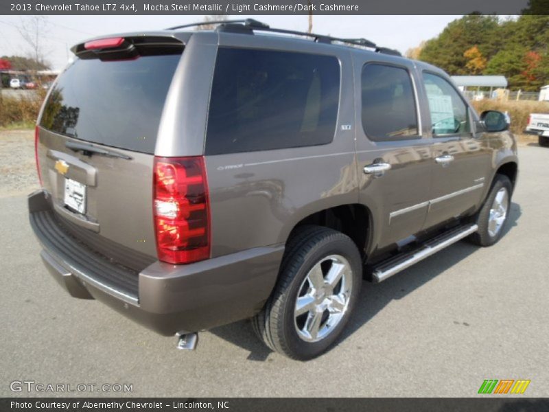 Mocha Steel Metallic / Light Cashmere/Dark Cashmere 2013 Chevrolet Tahoe LTZ 4x4
