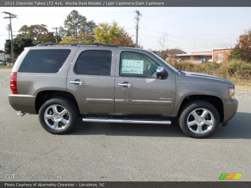 Mocha Steel Metallic / Light Cashmere/Dark Cashmere 2013 Chevrolet Tahoe LTZ 4x4