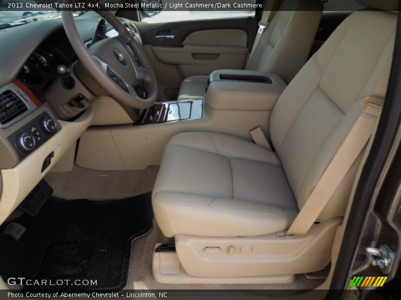 Mocha Steel Metallic / Light Cashmere/Dark Cashmere 2013 Chevrolet Tahoe LTZ 4x4