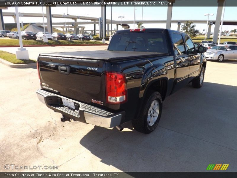 Carbon Black Metallic / Dark Titanium/Light Titanium 2009 GMC Sierra 1500 SLE XFE Crew Cab