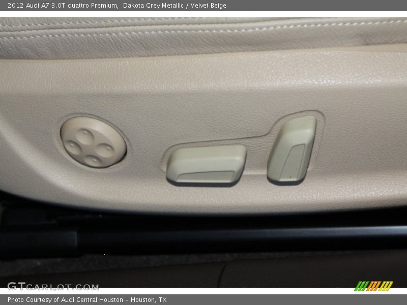 Dakota Grey Metallic / Velvet Beige 2012 Audi A7 3.0T quattro Premium