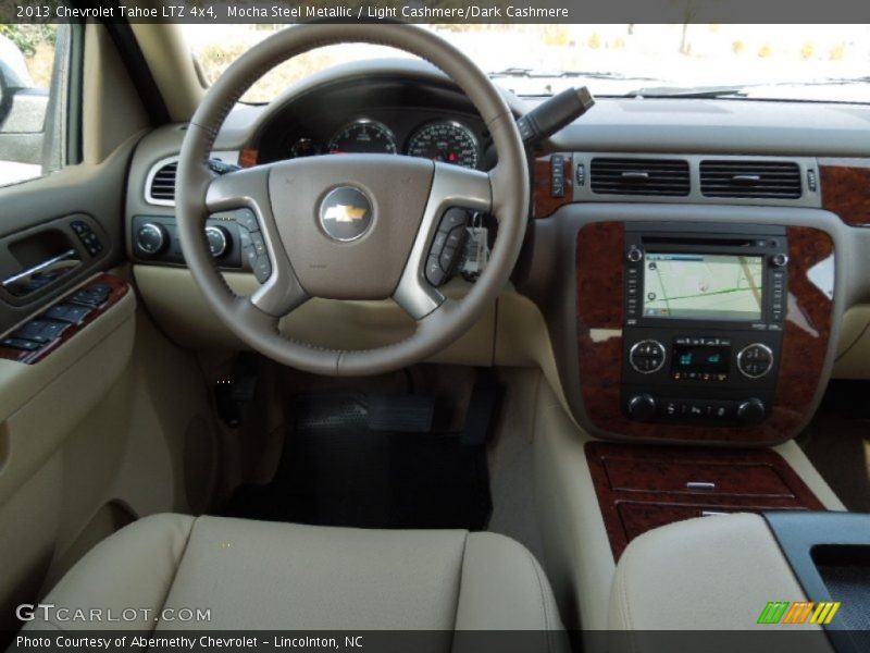 Mocha Steel Metallic / Light Cashmere/Dark Cashmere 2013 Chevrolet Tahoe LTZ 4x4