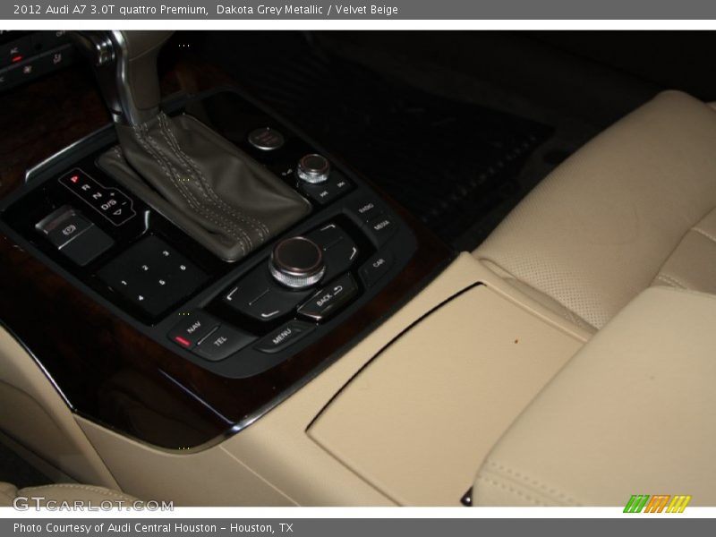Dakota Grey Metallic / Velvet Beige 2012 Audi A7 3.0T quattro Premium