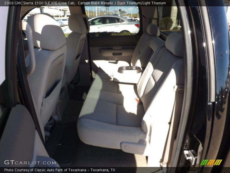 Carbon Black Metallic / Dark Titanium/Light Titanium 2009 GMC Sierra 1500 SLE XFE Crew Cab