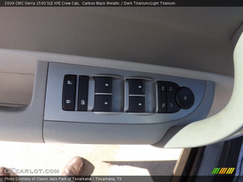Carbon Black Metallic / Dark Titanium/Light Titanium 2009 GMC Sierra 1500 SLE XFE Crew Cab