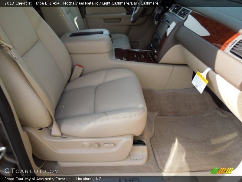 Mocha Steel Metallic / Light Cashmere/Dark Cashmere 2013 Chevrolet Tahoe LTZ 4x4