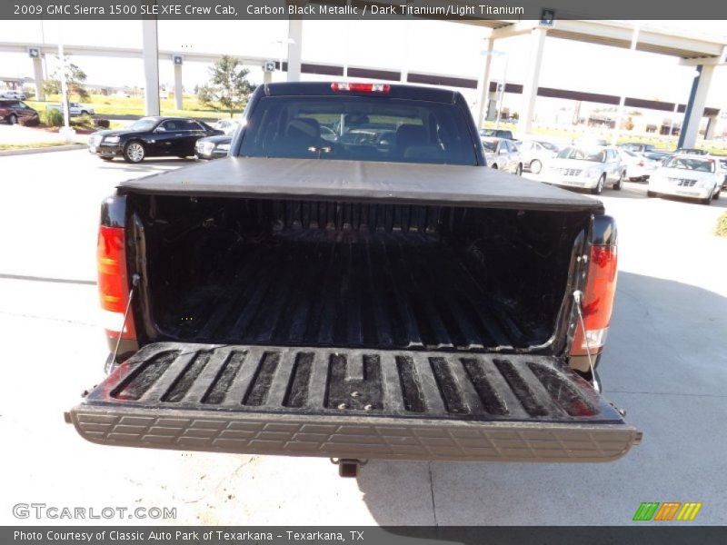 Carbon Black Metallic / Dark Titanium/Light Titanium 2009 GMC Sierra 1500 SLE XFE Crew Cab