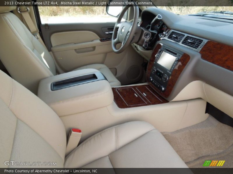 Mocha Steel Metallic / Light Cashmere/Dark Cashmere 2013 Chevrolet Tahoe LTZ 4x4