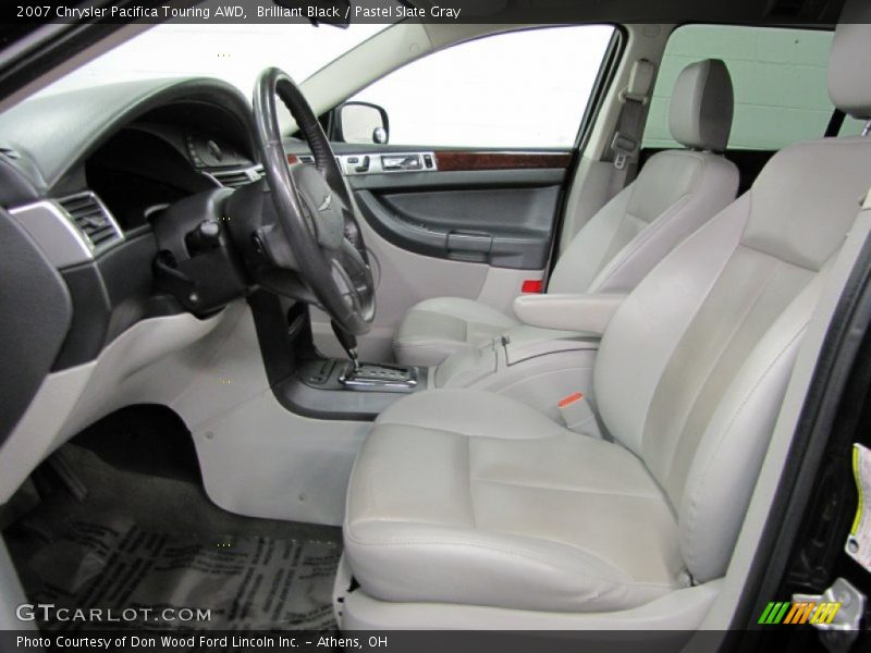 Brilliant Black / Pastel Slate Gray 2007 Chrysler Pacifica Touring AWD