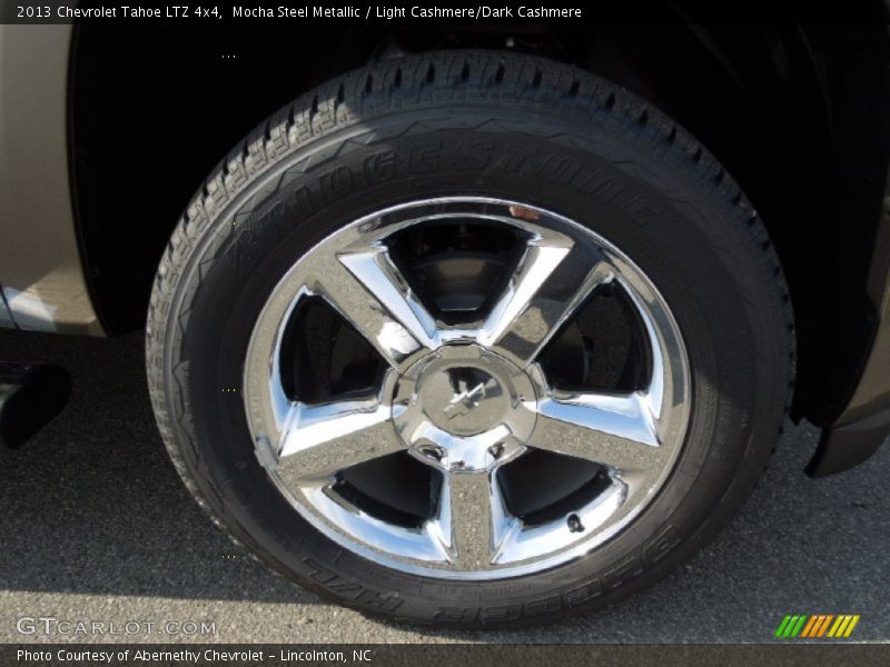 Mocha Steel Metallic / Light Cashmere/Dark Cashmere 2013 Chevrolet Tahoe LTZ 4x4