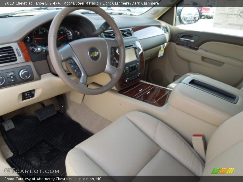 Mocha Steel Metallic / Light Cashmere/Dark Cashmere 2013 Chevrolet Tahoe LTZ 4x4