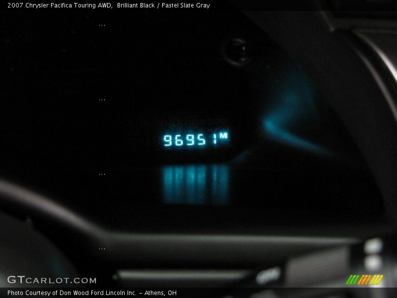 Brilliant Black / Pastel Slate Gray 2007 Chrysler Pacifica Touring AWD