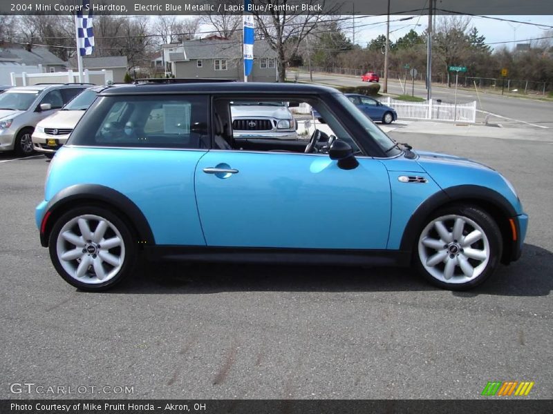Electric Blue Metallic / Lapis Blue/Panther Black 2004 Mini Cooper S Hardtop