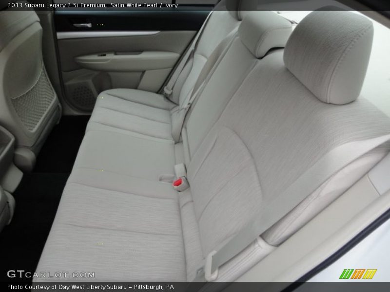 Satin White Pearl / Ivory 2013 Subaru Legacy 2.5i Premium