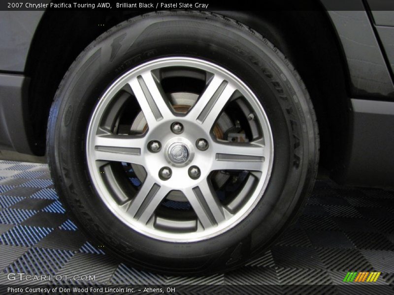 Brilliant Black / Pastel Slate Gray 2007 Chrysler Pacifica Touring AWD
