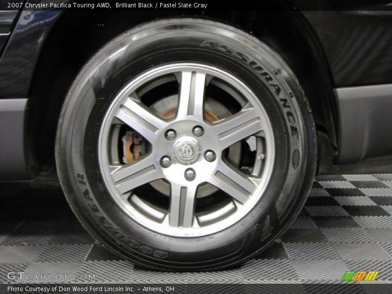 Brilliant Black / Pastel Slate Gray 2007 Chrysler Pacifica Touring AWD