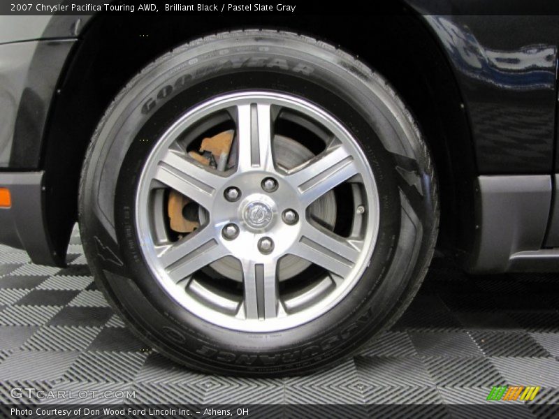 Brilliant Black / Pastel Slate Gray 2007 Chrysler Pacifica Touring AWD